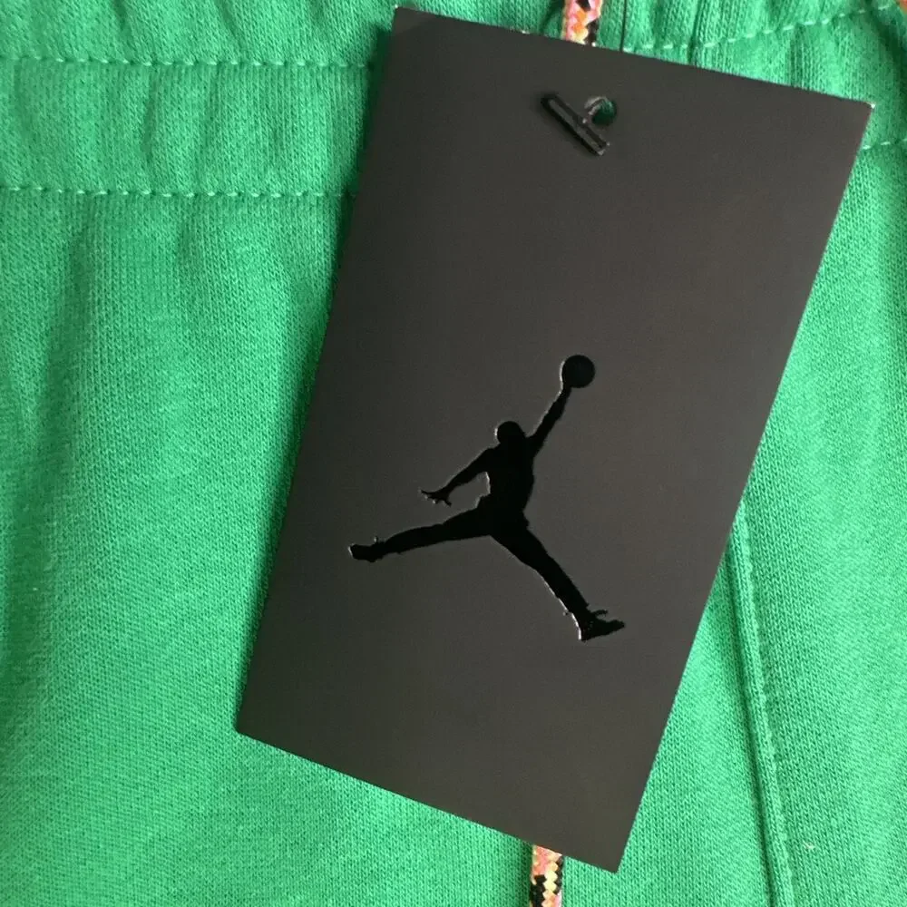Jordan Sport DNA Fleece Shorts Mens Extra Large Green HBR Sweatshorts Nike Air